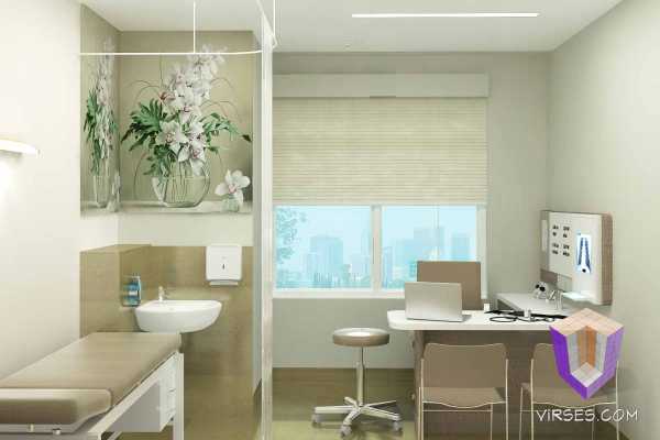 Consultant Room 3D Architectural Rendering